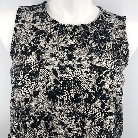 Disney Alice through looking glass floral sleeveless hi lo top - Picture 3 of 6
